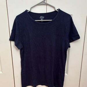 J. Crew Women's Navy Blue Top